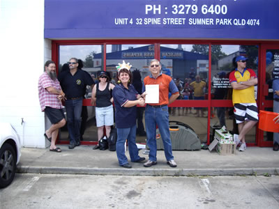 3rd prizewinner, Ray - I am very happy